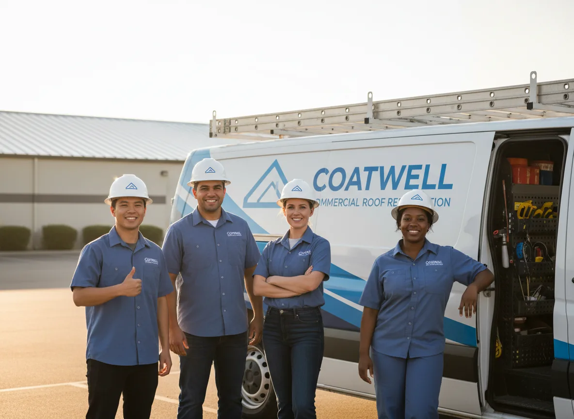 Commercial roof coating company in Sprague, WA
